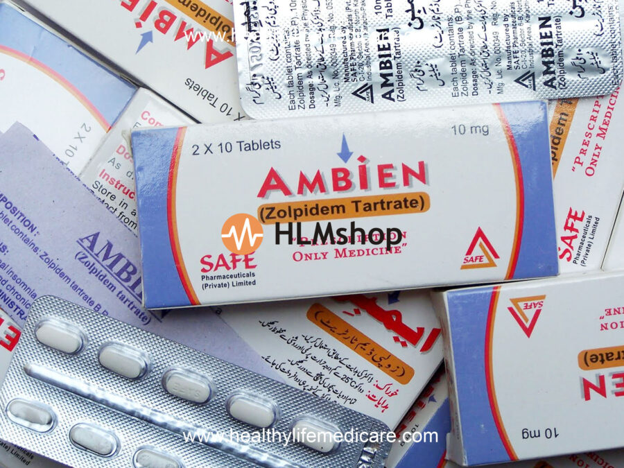 Ambien Zolpidem Mg Tartrate By Safe Pharma Tablets Strip